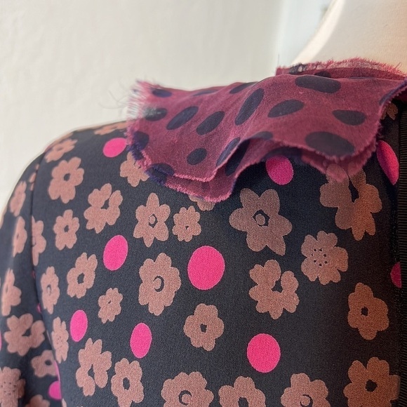 Nina Ricci Blouse with Frayed Collar RTM - Picture 8 of 10